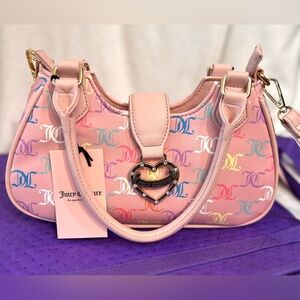🩷💜Juicy Couture “What’s the Scoop” multi color Crossbody bag🩷💜NWT
